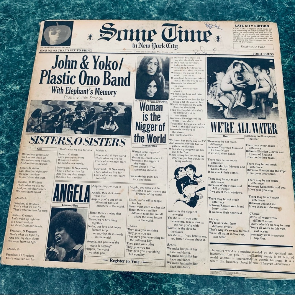 John & Yoko Plastic Ono Band